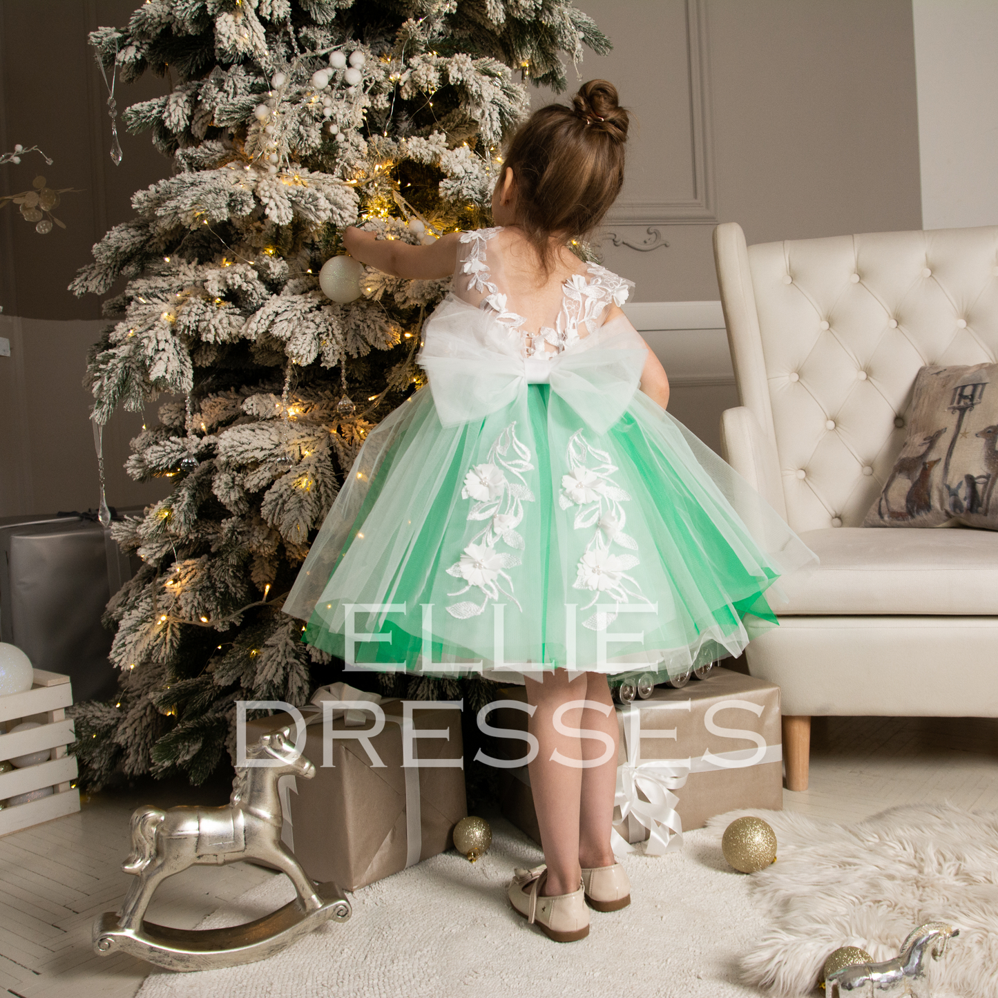 Emerald Green Tutu Dress