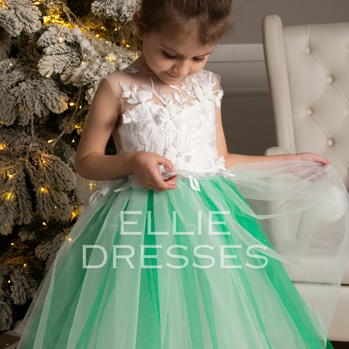 Emerald Green Tutu Dress