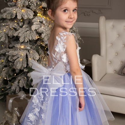 Navy Blue Tutu Dress