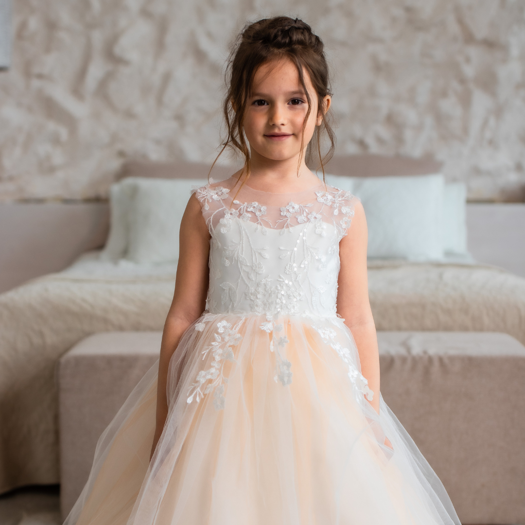 Lace Flower Girl Dress