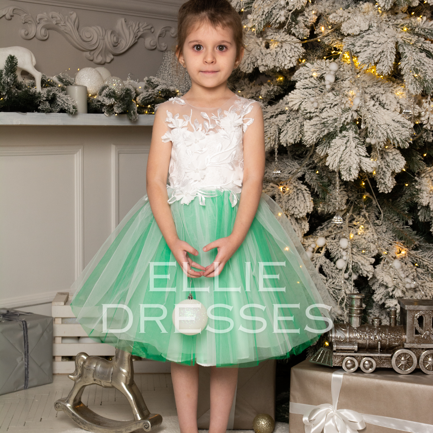 Emerald Green Tutu Dress