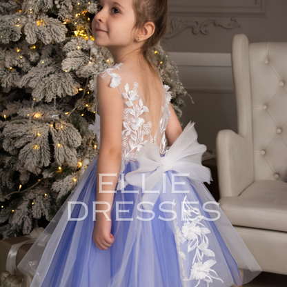 Navy Blue Tutu Dress