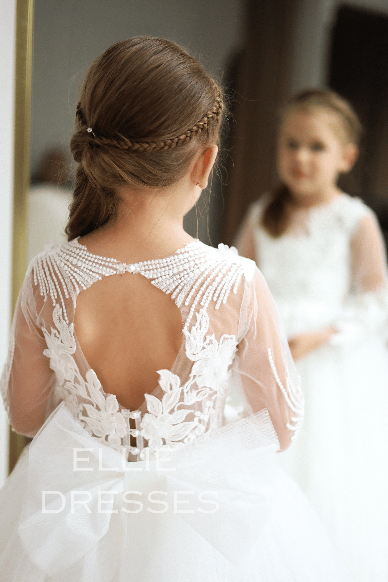 Ivory Lace Dress