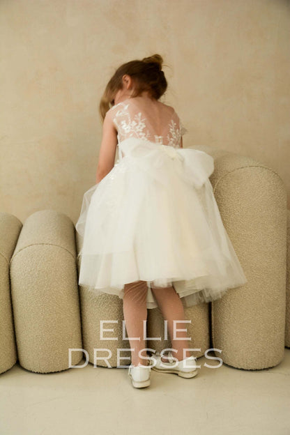 Short Flower Girl Dress