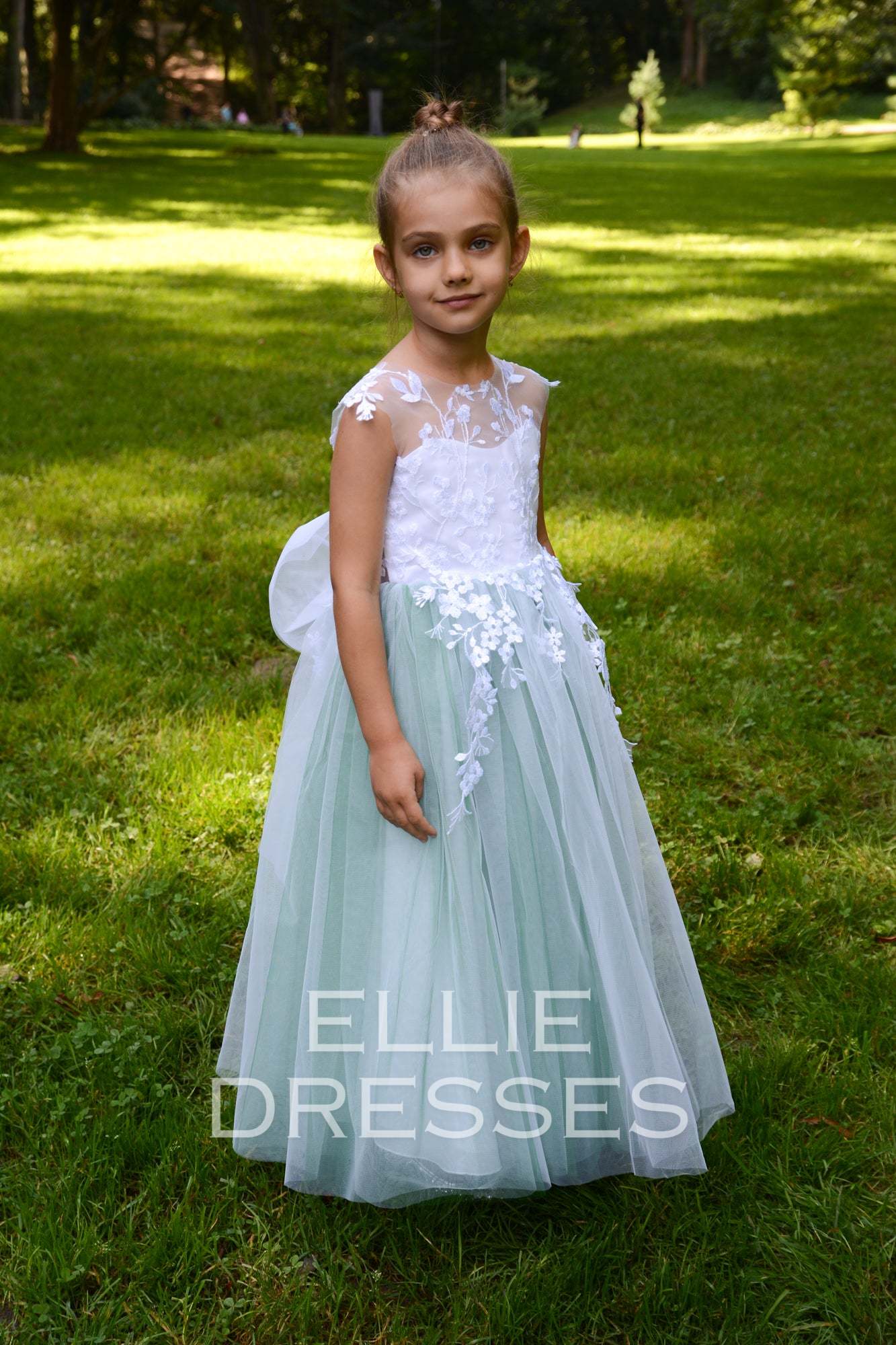 Green Girl Gown