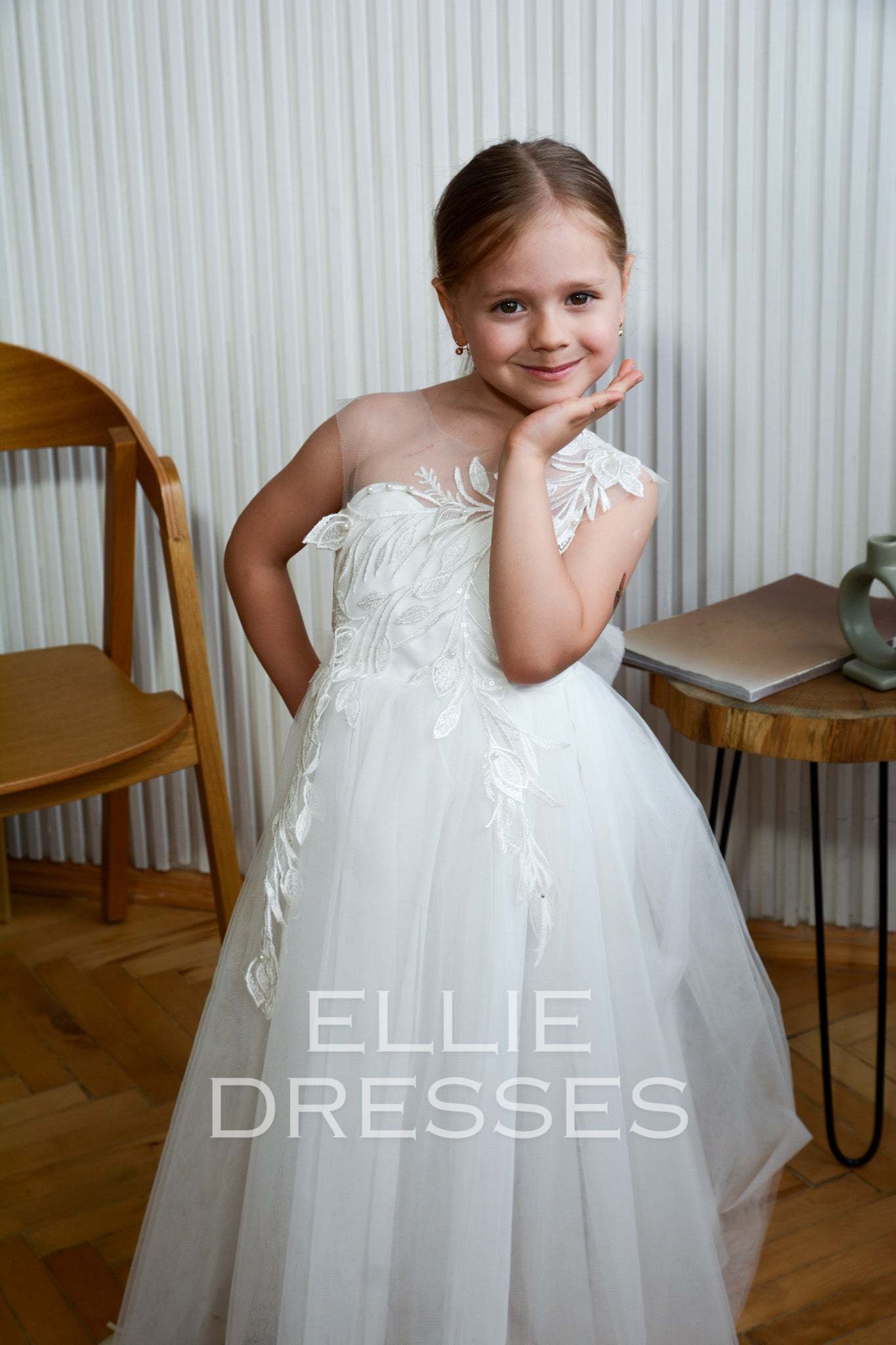 Lace Flower Girl Dress