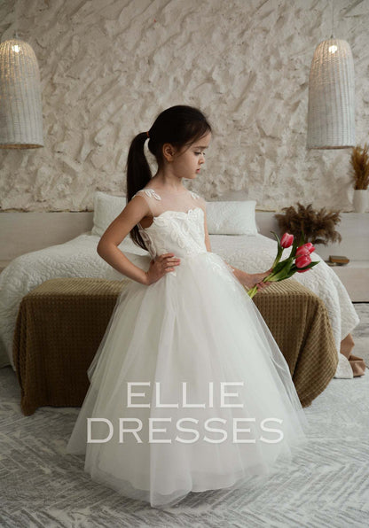 Flower Girl's Lace Dress