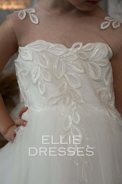 Flower Girl's Lace Dress