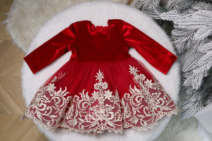 Tulle Christmas Baby Dress