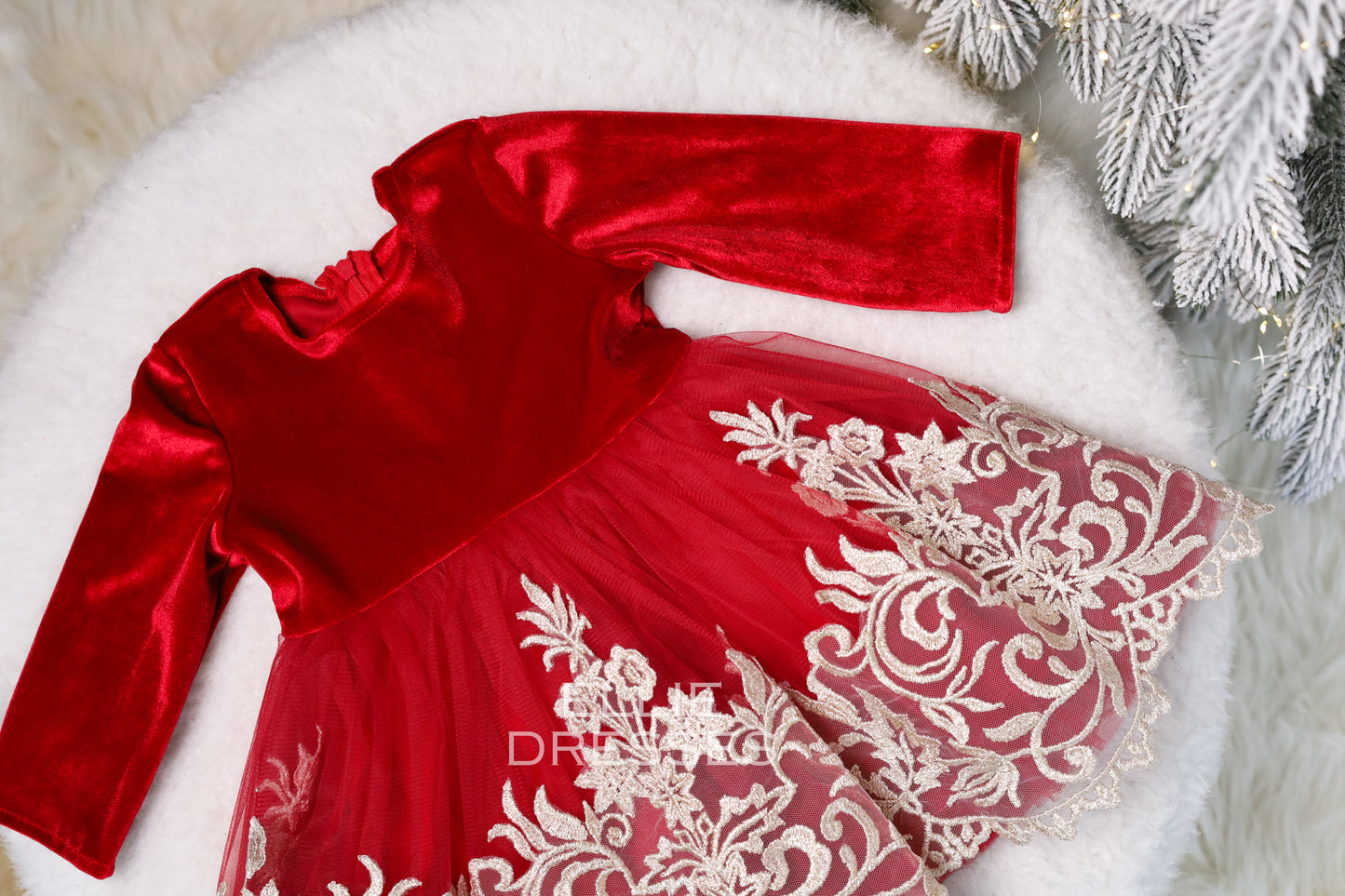 Tulle Christmas Baby Dress