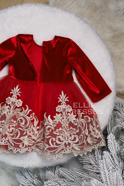 Tulle Christmas Baby Dress