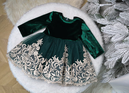 Tulle Christmas Baby Dress