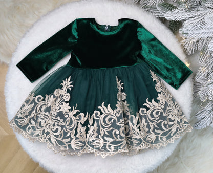 Tulle Christmas Baby Dress