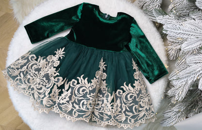 Tulle Christmas Baby Dress