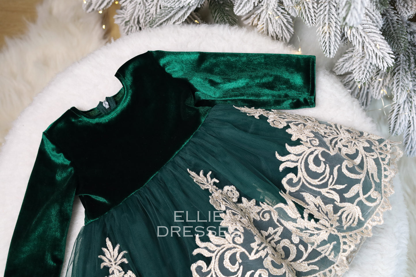 Tulle Christmas Baby Dress