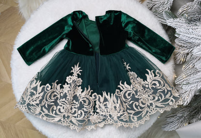 Tulle Christmas Baby Dress