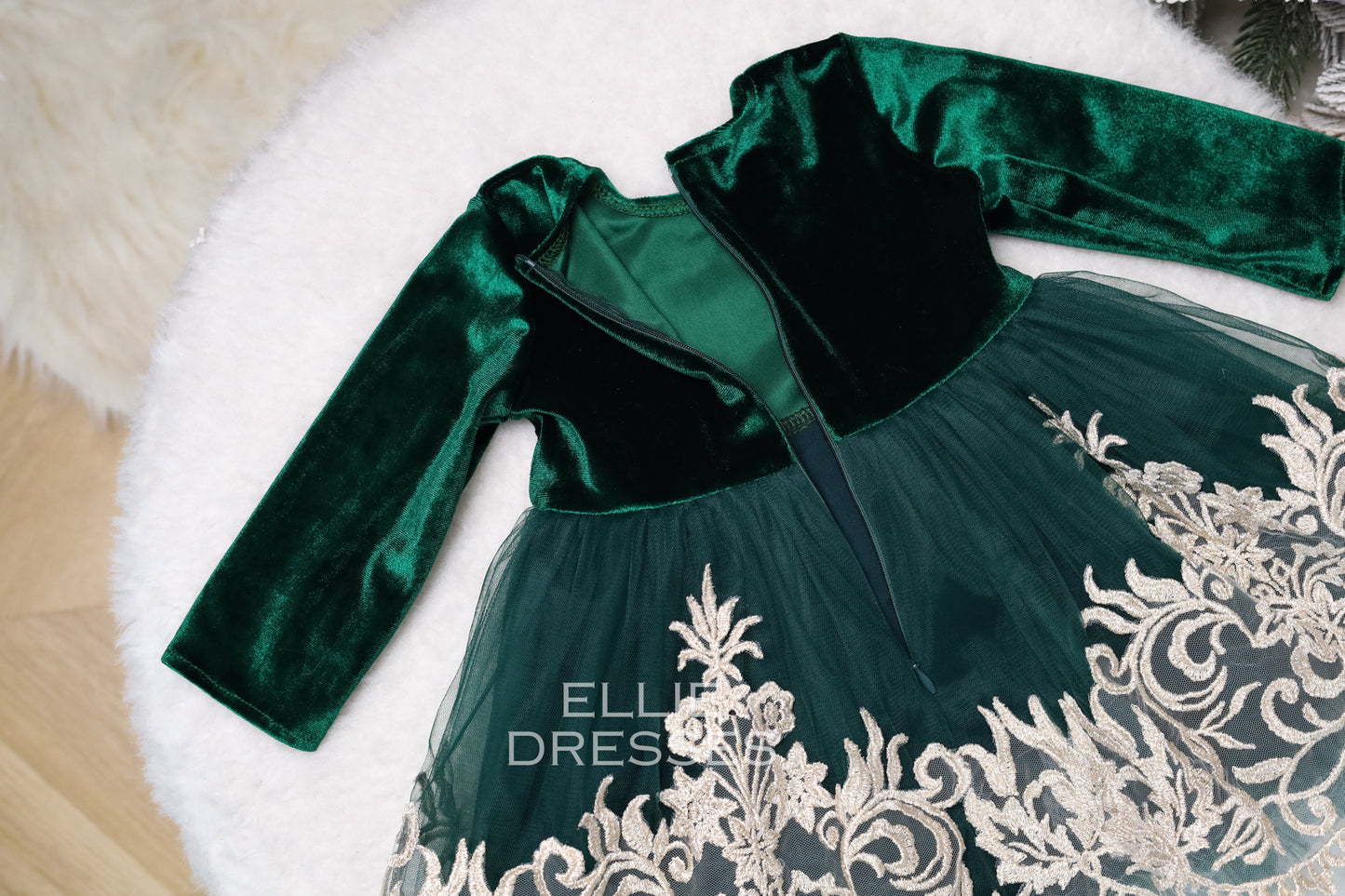 Tulle Christmas Baby Dress