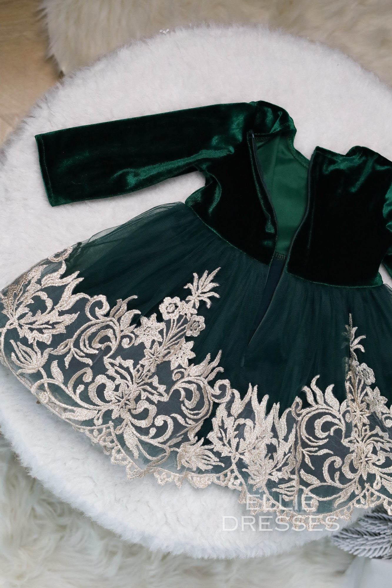 Tulle Christmas Baby Dress