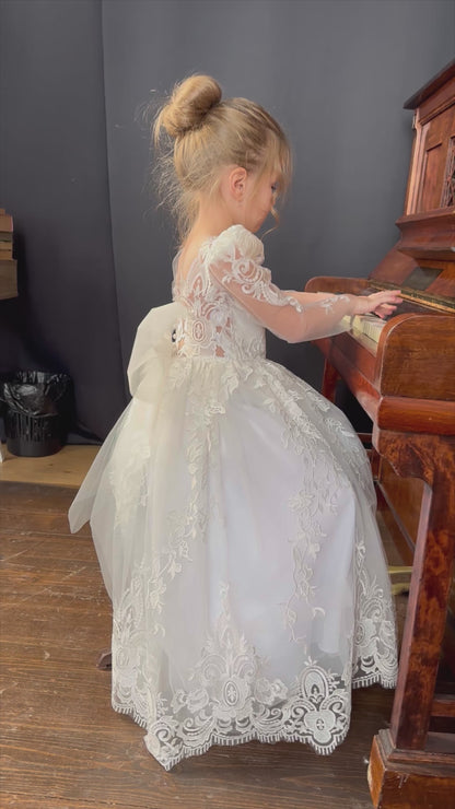 Ivory Victorian Gown